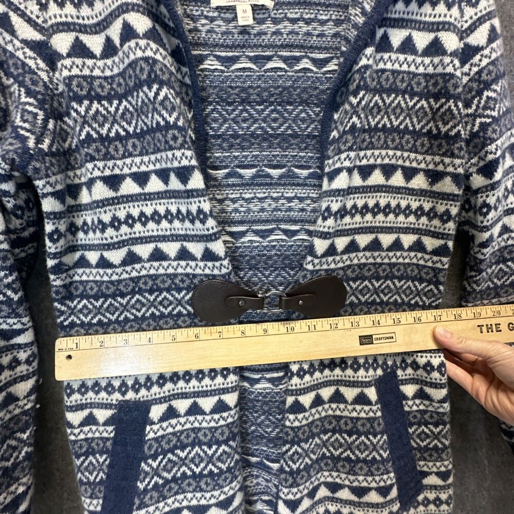 Vintage Cambridge Dry Goods Lambs Wool Blend Cardigan Sweater Women’s Medium - Picture 2 of 13